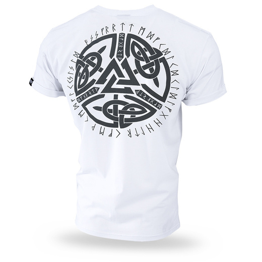 Dobermans Aggressive T-shirt &quot;North Valknut&quot; - TS 324 - White