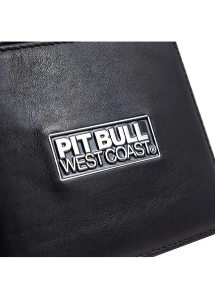 Portfel skórzany PIT BULL "Brant" - czarny