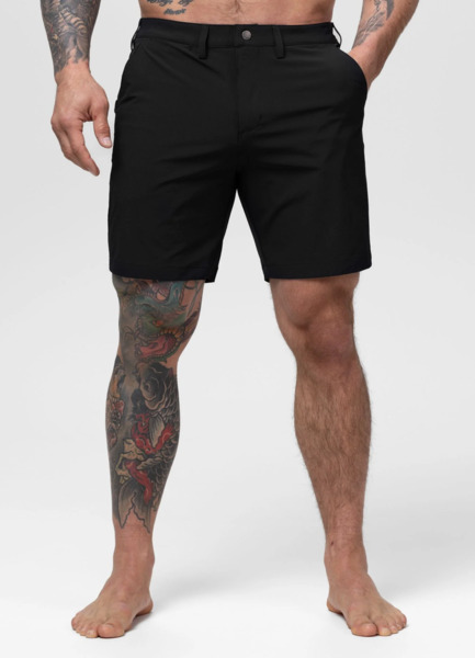 PIT BULL "HAMMOND" men's swimming shorts - black