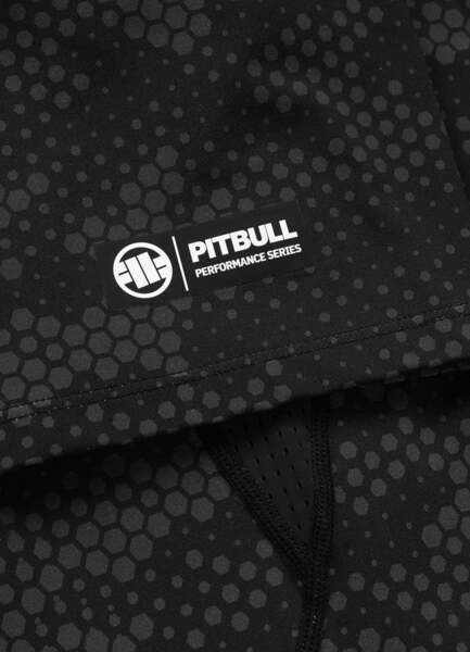 Rashguard PIT BULL "HEX CAMO HILLTOP" - czarny