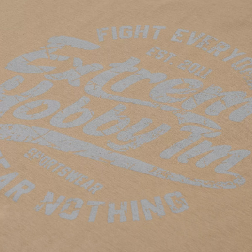 Koszulka T-shirt Extreme Hobby "WHEEL" - beżowa