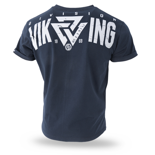Koszulka T-shirt Dobermans Aggressive "Valknut TS251" - granatowa