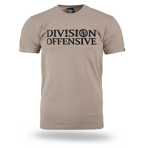 Koszulka T-shirt Dobermans Aggressive "Offensive Division TS325H" - beżowa