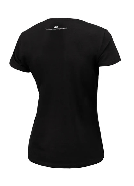 Women's T-shirt PIT BULL "PB Inside" - black