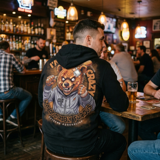 Extreme Adrenaline "I'm Not Crazy" Hoodie