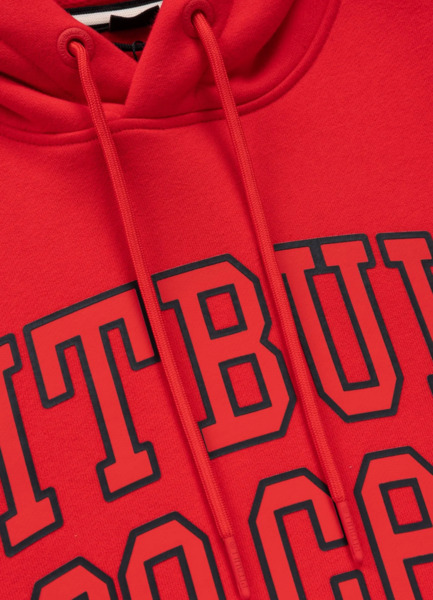 PIT BULL "SO CAL" Men's Hoodie - Red