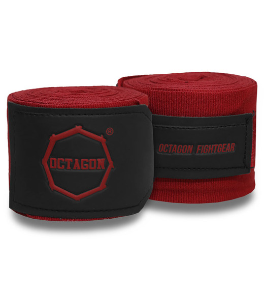 Octagon boxing wraps 5 m Fightgear Supreme Basic - burgundy