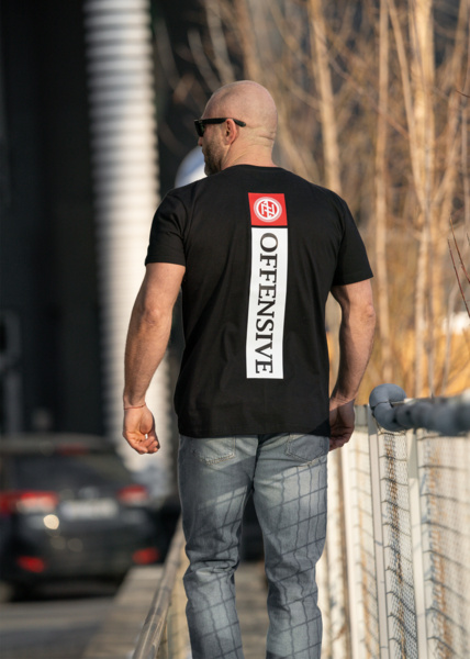 Bluza rozpinana Dobermans Aggressive "OFFENSIVE SPORTS" BCZ367 - szara