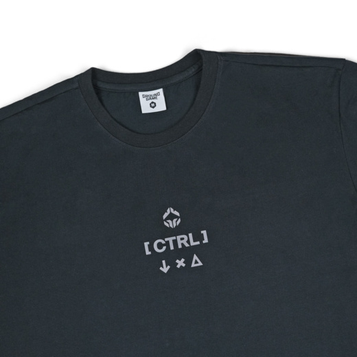 Ground Game "Absolute Control" Oversize T-shirt - Black
