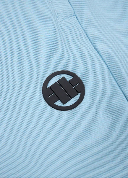 Spodenki szorty dresowe PIT BULL "PIQUE ROCKEY" - błękitne