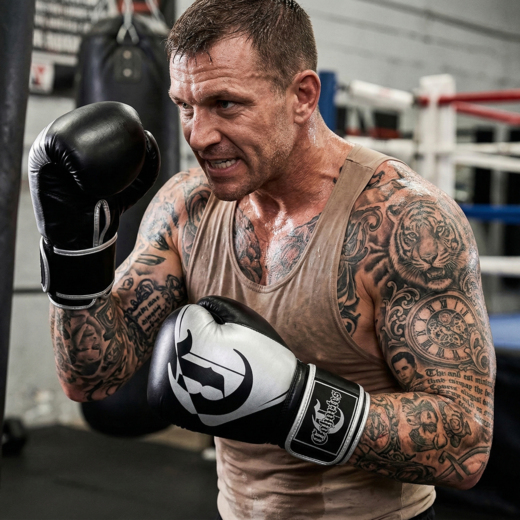 Boxing gloves Cohortes "Aurgentum Cohort"- black/silver