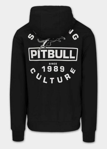 Bluza męska z kapturem PIT BULL "PHYSICAL CULTURE" - czarny
