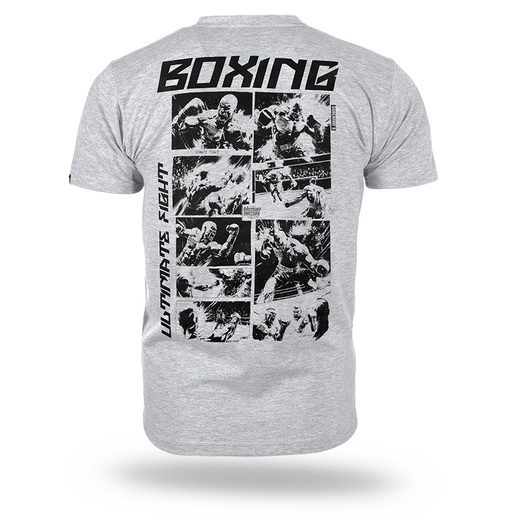 Koszulka T-shirt Dobermans Aggressive "COMICS BOXING" TS359E - szara
