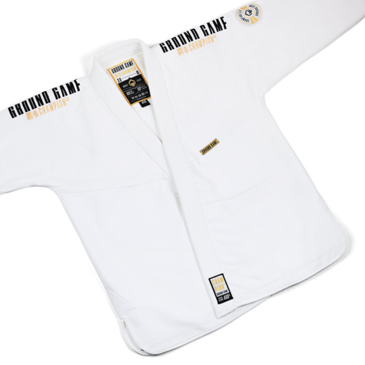 Kimono / Gi for BJJ Ground Game "Champion 3.0" - white