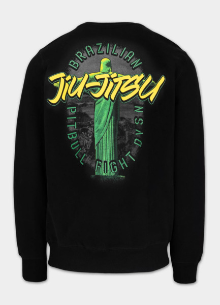 PIT BULL &quot;BJJ FIGHT DVSN&quot; sweatshirt - black