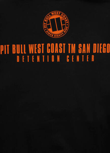 PIT BULL &quot;Orange Logo&quot; &#39;23 hoodie - black