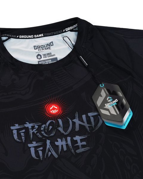 Koszulka treningowa Ground Game "Samurai 2.0" - czarny