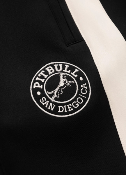 Spodnie dresowe PIT BULL "SAN DIEGO CA" - czarny