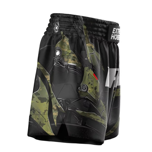  Extreme Hobby Muay Thai Shorts | IRON FORCE - camo
