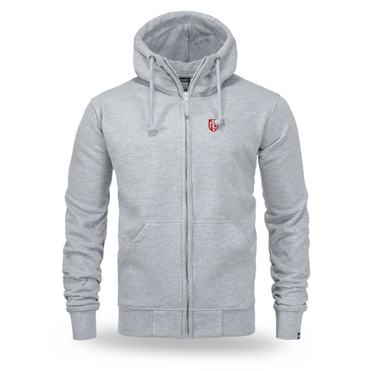 Dobermans Aggressive &quot;WALHALLA&quot; BZ364E Zip Hoodie - Gray