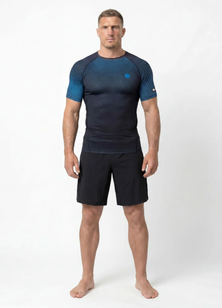 Rashguard PIT BULL "RANKED" - niebieski