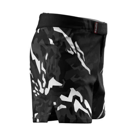  Spodenki athletic Extreme Hobby | BLACK PANTHER - czarny/biały