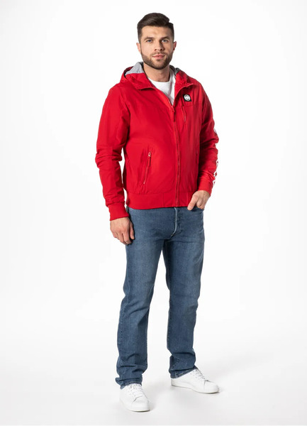 Spring jacket PIT BULL &quot;Cabrillo Summer&quot; - red