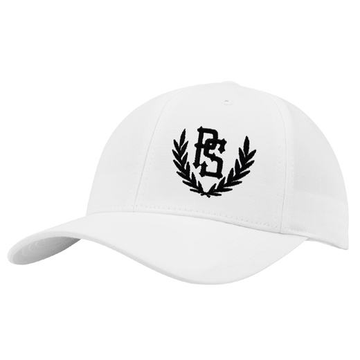 Pretorian &quot;PS&quot; Snapback Cap - White