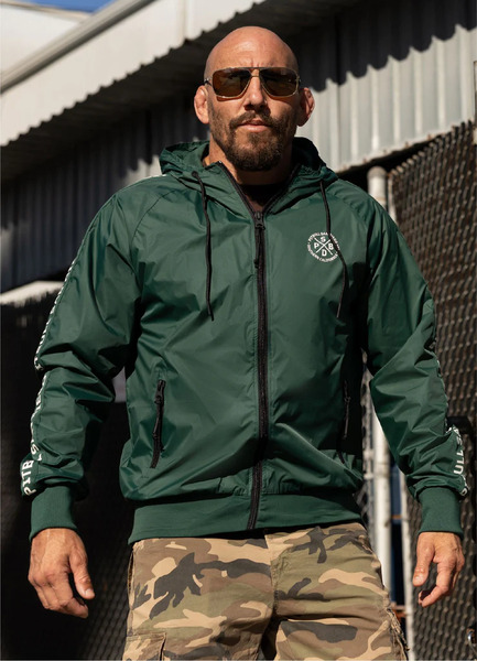 Kurtka przejściowa PIT BULL "Athletic Tape" - zielony