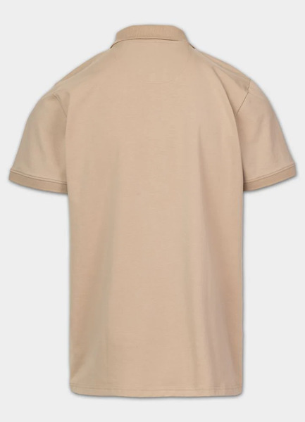 PIT BULL Jersey 210 "Logo" Polo Shirt - Sand