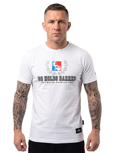 Koszulka Pretorian "No Holds Barred" - biała