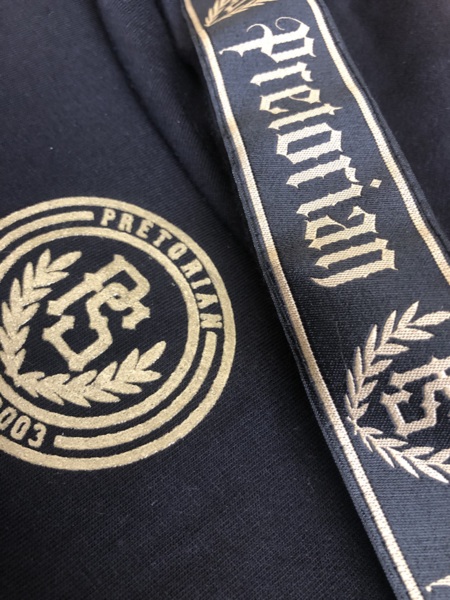 Koszulka Pretorian "Stripe" - gold