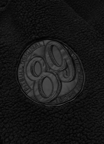 Bluza męska rozpinana z kapturem PIT BULL "GALAXY" - czarny