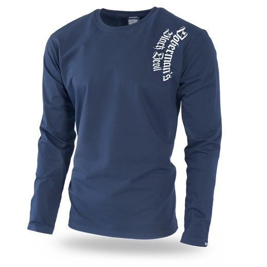 Longsleeve Dobermans Aggressive "BLACK DEVIL II" LS198" - navy blue
