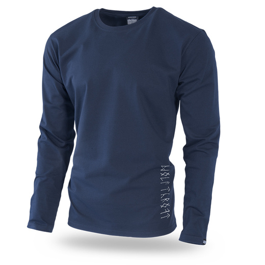Longsleeve Dobermans Aggressive "GREY WOLF" LS200" - granatowy