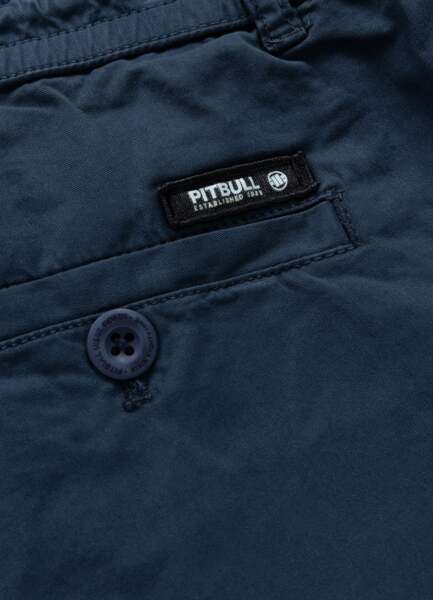 Szorty chino PIT BULL "FLETCHER" - granatowy