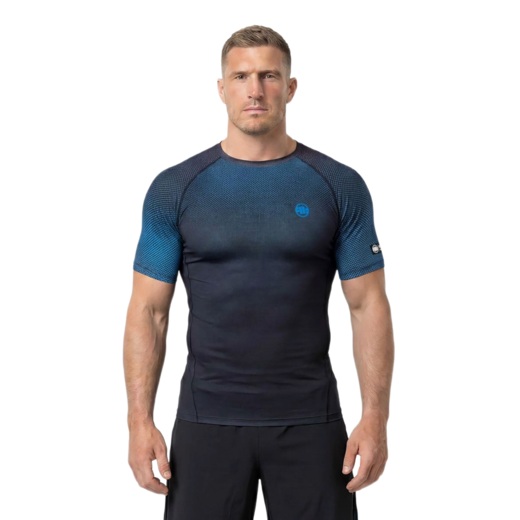 Rashguard PIT BULL "RANKED" - niebieski