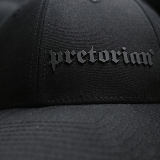 Pretorian "Logo 3D Black" Baseball Cap - Black
