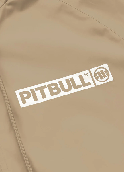 Kurtka wiosenna PIT BULL "Athletic Logo" '23 - piaskowa