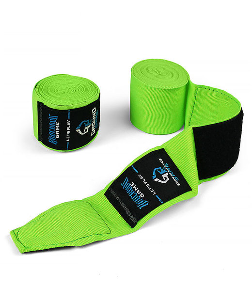 Boxing bandage Ground Game wraps 4 m - neo green