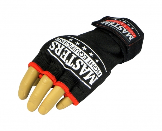 MASTERS BBŻ-1 gel boxing bandage - black