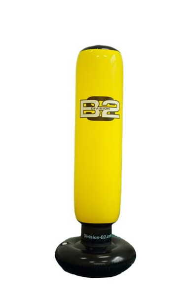 Worek treningowy dmuchany Power Tower Division-B2 - żółto/czarny