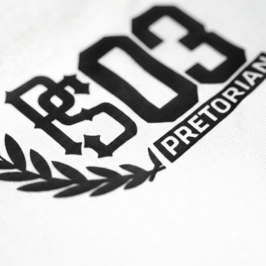 Koszulka Pretorian "Side" - biała