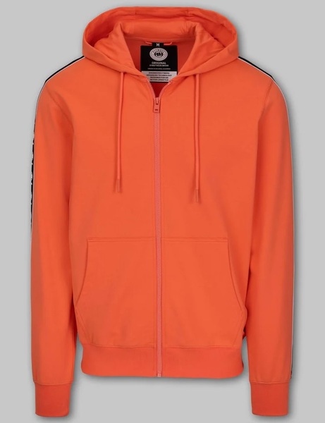 PIT BULL TAPE NUGGET zip-up hoodie - sand