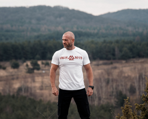 Koszulka T-shirt Dobermans Aggressive "Mystery Valhalla TS323" - biała