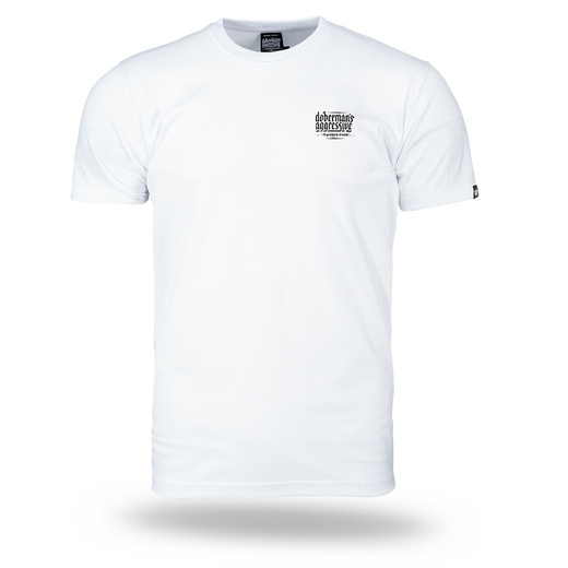 Koszulka T-shirt Dobermans Aggressive "FIGHT CLUB TS423" - biała