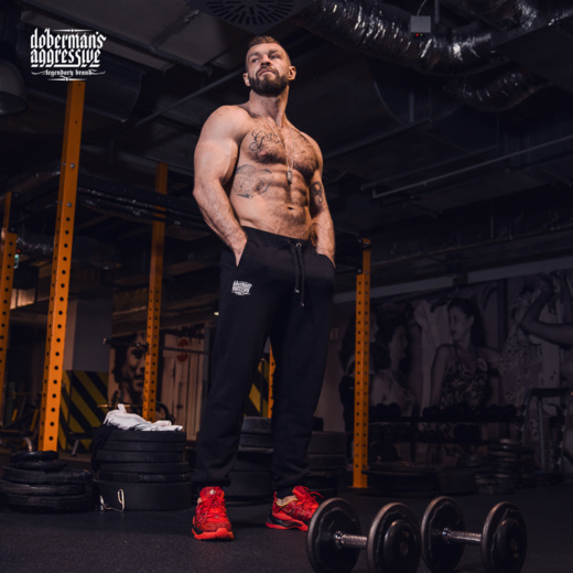 Dobermans Aggressive &quot;Classic SPD268&quot; sweatpants - black