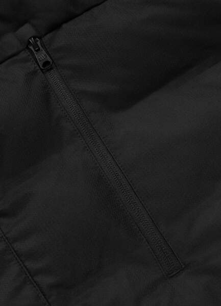 Kurtka zimowa pikowana z kapturem PIT BULL "STANFORD" - czarny