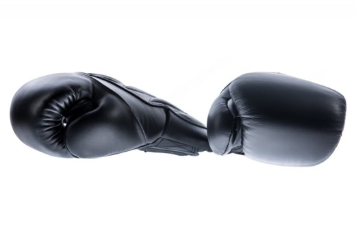 Boxing gloves TWINS SPECIAL BGVL-6 (black / black palm) "K"