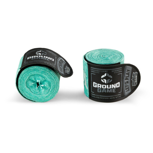 Bandaże / owijki bokserskie Ground Game 4 m Prime Green